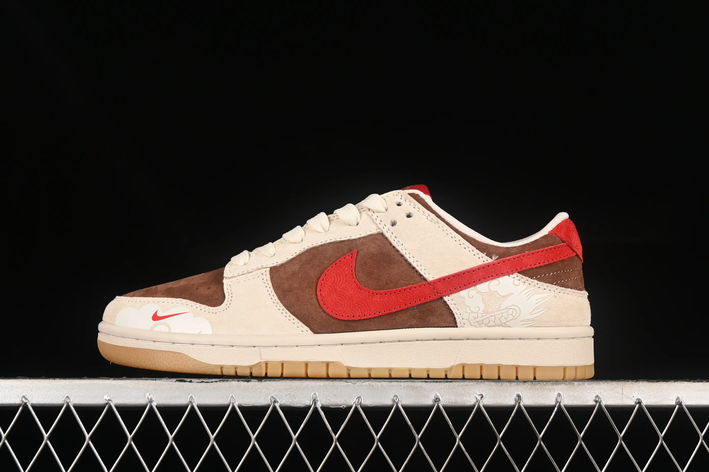 All categories Nk SB Dunk Series Nk SB Dunk Low High-end customized low-top sneakers Nk SB Dunk Low Chinese New Year Limited-Longteng Shengshi Anniversary high-end customized low-top casual sneakers JH8037-923